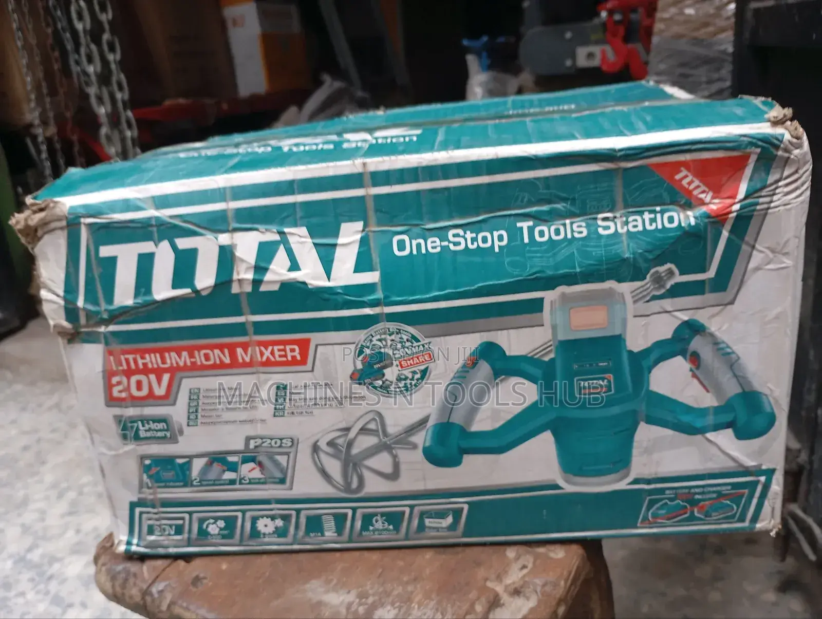 Total Cordless Paint Mixer