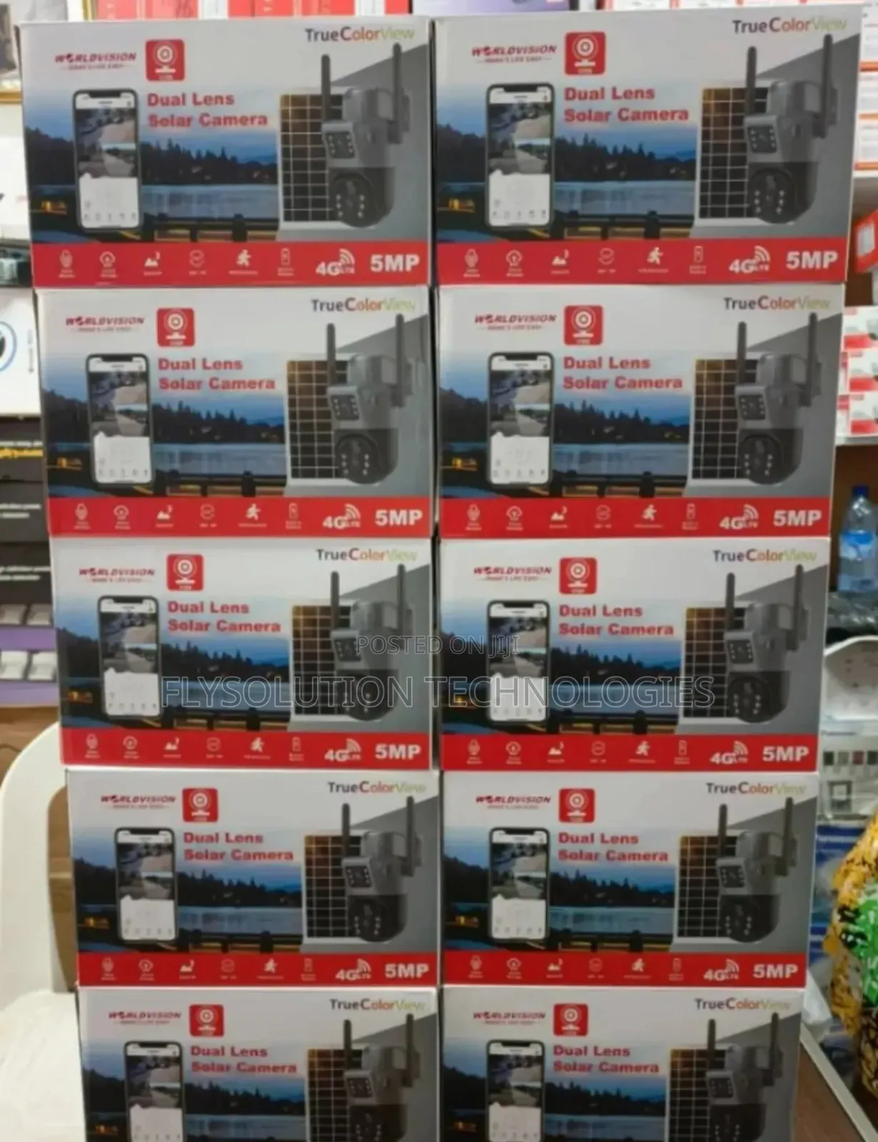 Worldvision 5mp Dual-Lens 4g Solar Camera
