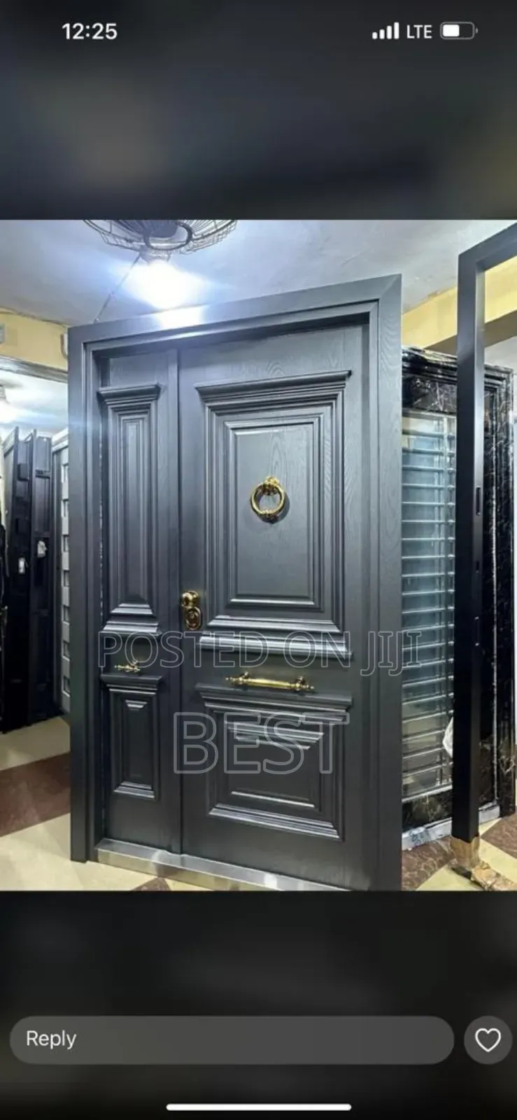 Armored Security Door