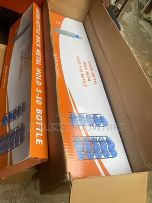 6 Bottle Rustproof Water Dispenser Rack