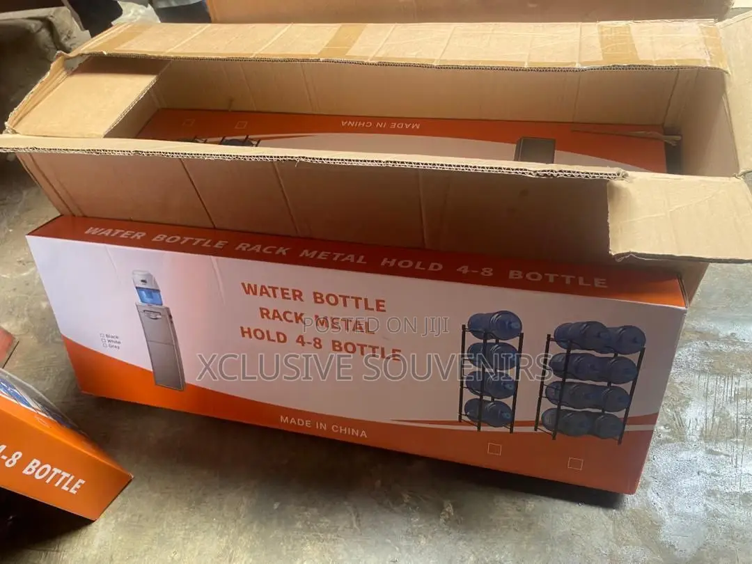 6 Bottle Rustproof Water Dispenser Rack