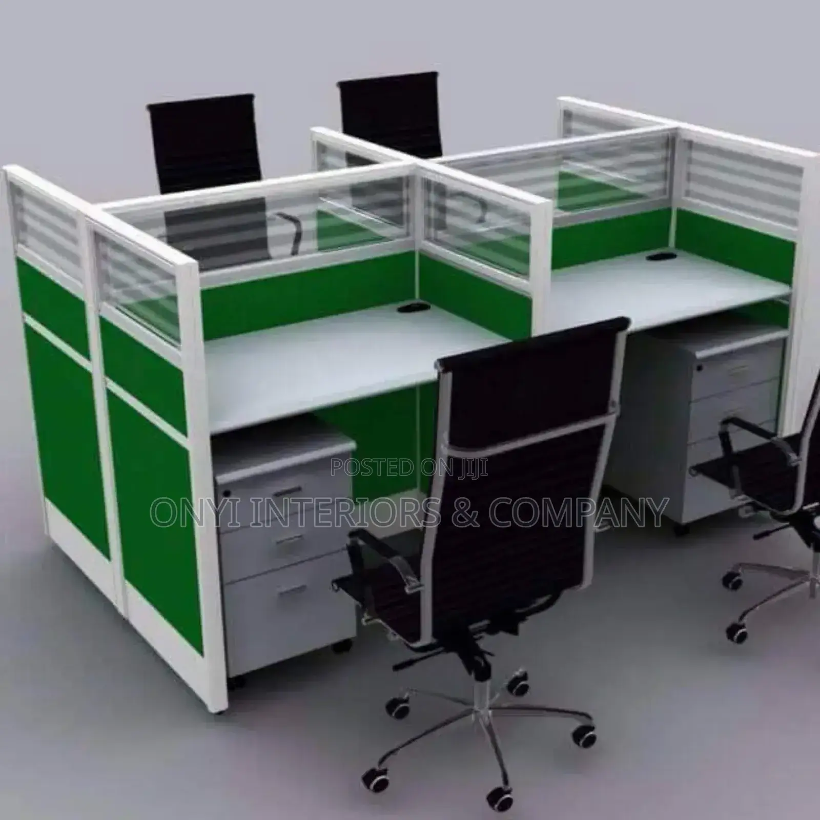 4 Seater Work Station