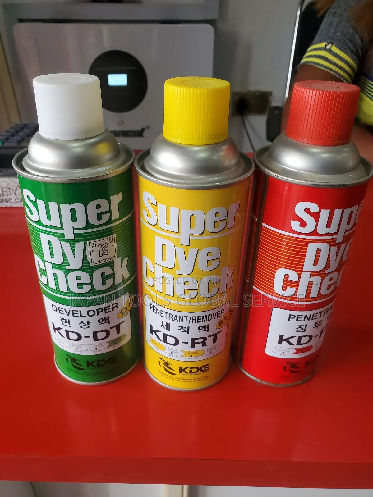 Penetrant Testing Super Dye Check (Kit)