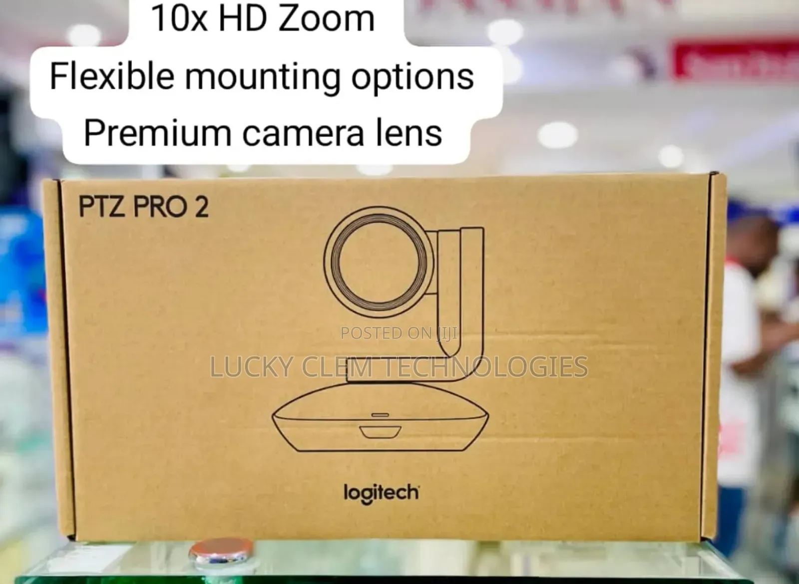 Logitech PTZ Pro2 Video Conferencing Camera
