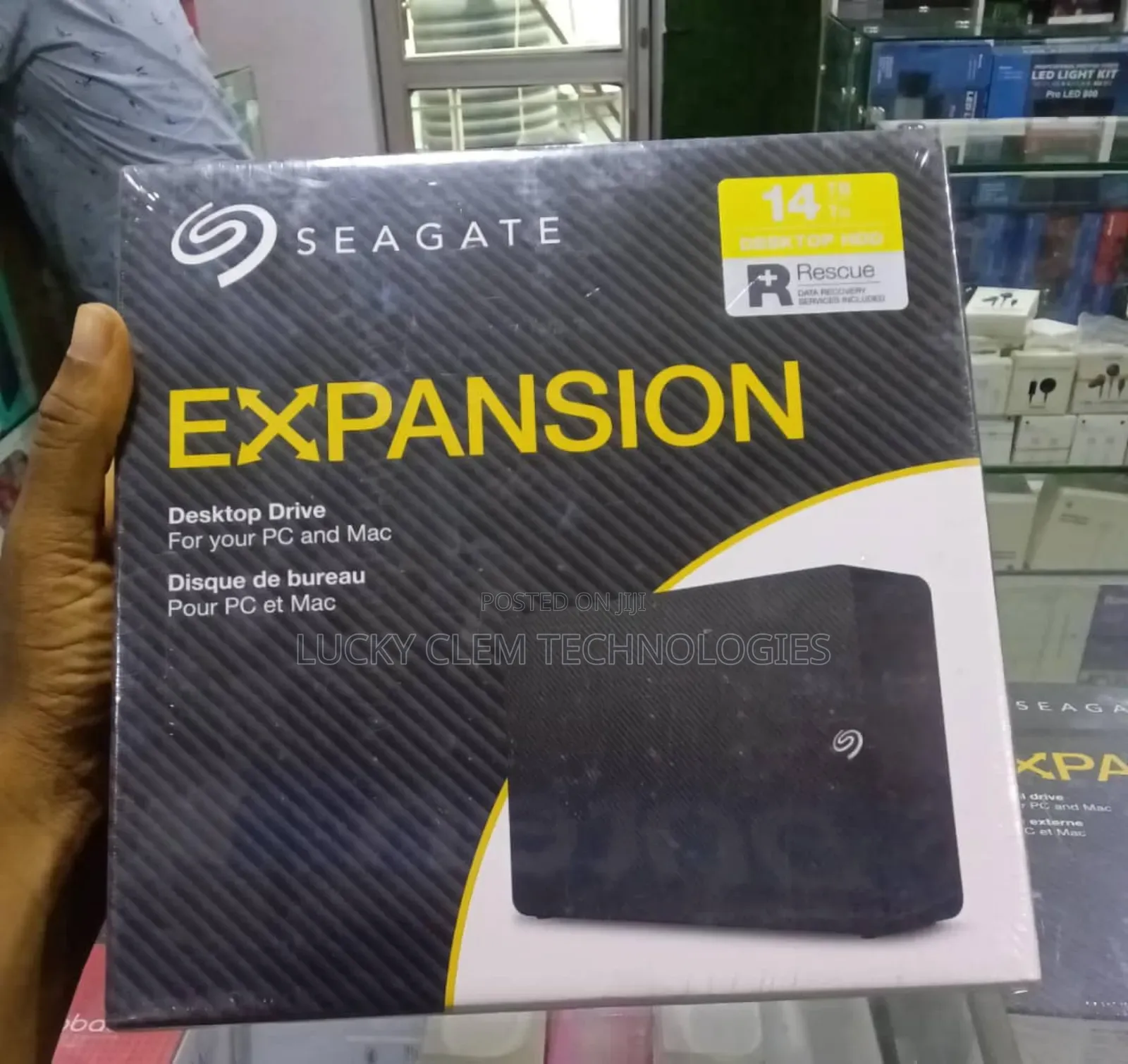 Seagate Expansion Desktop Hard Drive 14tb