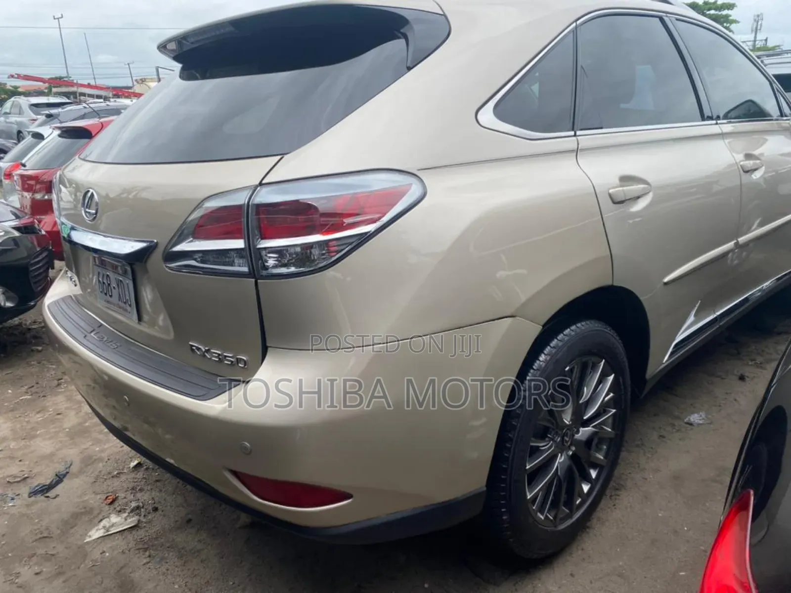 Lexus RX 350 2013 Gold