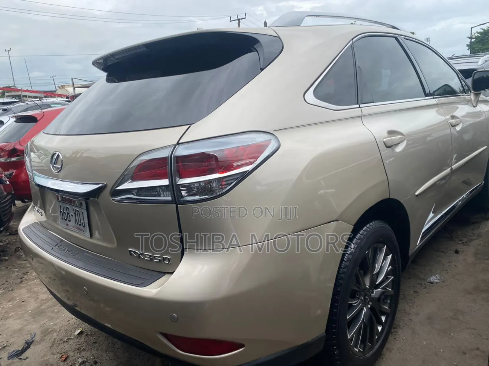 Lexus RX 350 2013 Gold