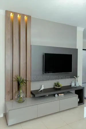 Modern Warm Tv Console