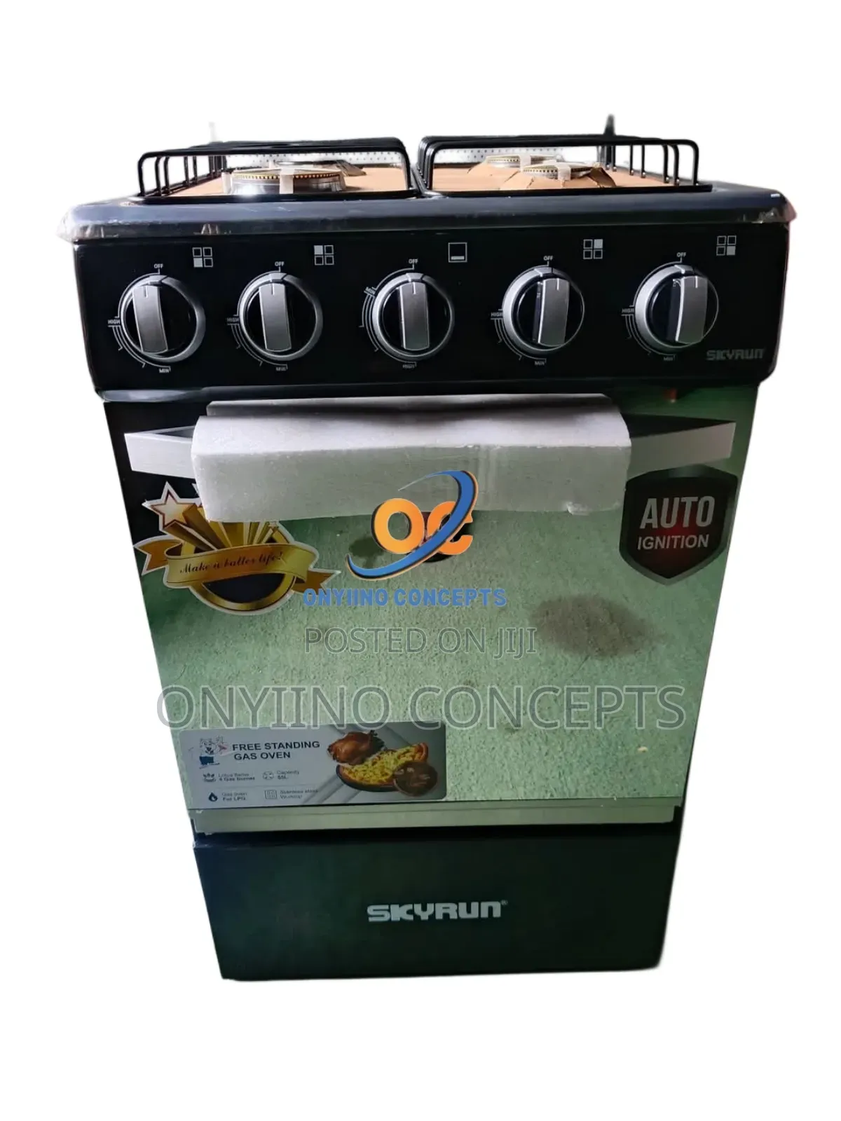 Skyrun Gas Cooker 4 Burner