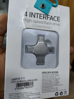 Coteci 4 Interface Otg Flash Drive 4in1 512gb