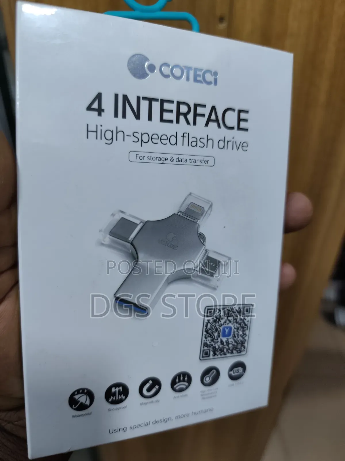 Coteci 4 Interface Otg Flash Drive 4in1 512gb