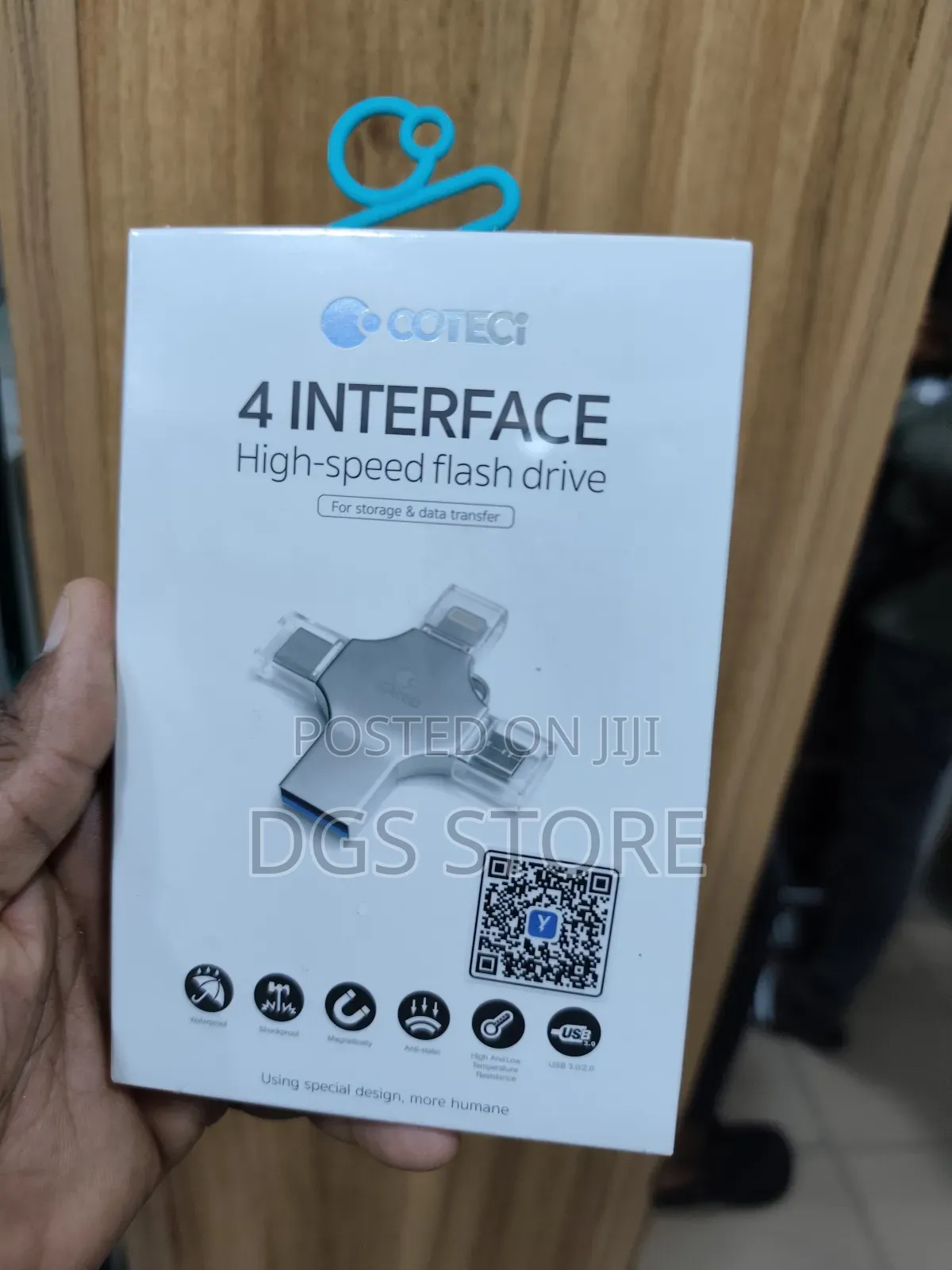 Coteci 4 Interface Otg Flash Drive 4in1 512gb