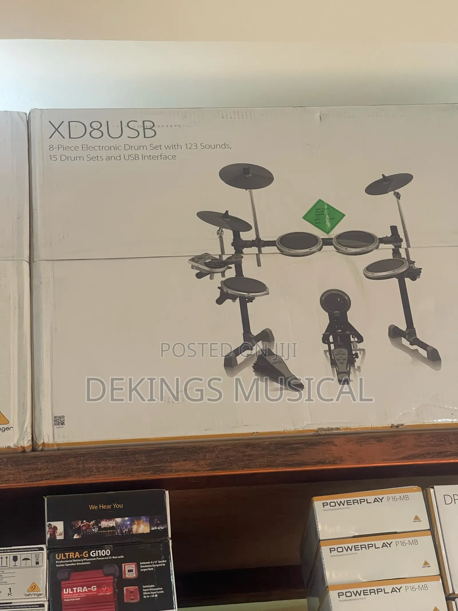 Behringer Xd8usb Electric Drum Set Kit