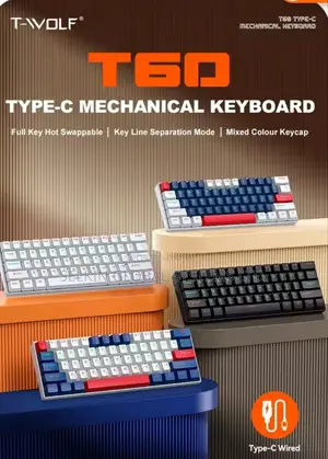 Twolf RGB Mechanical Wired Keyboard