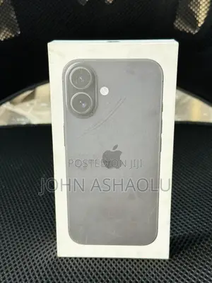 New Apple iPhone 16 128 GB Black