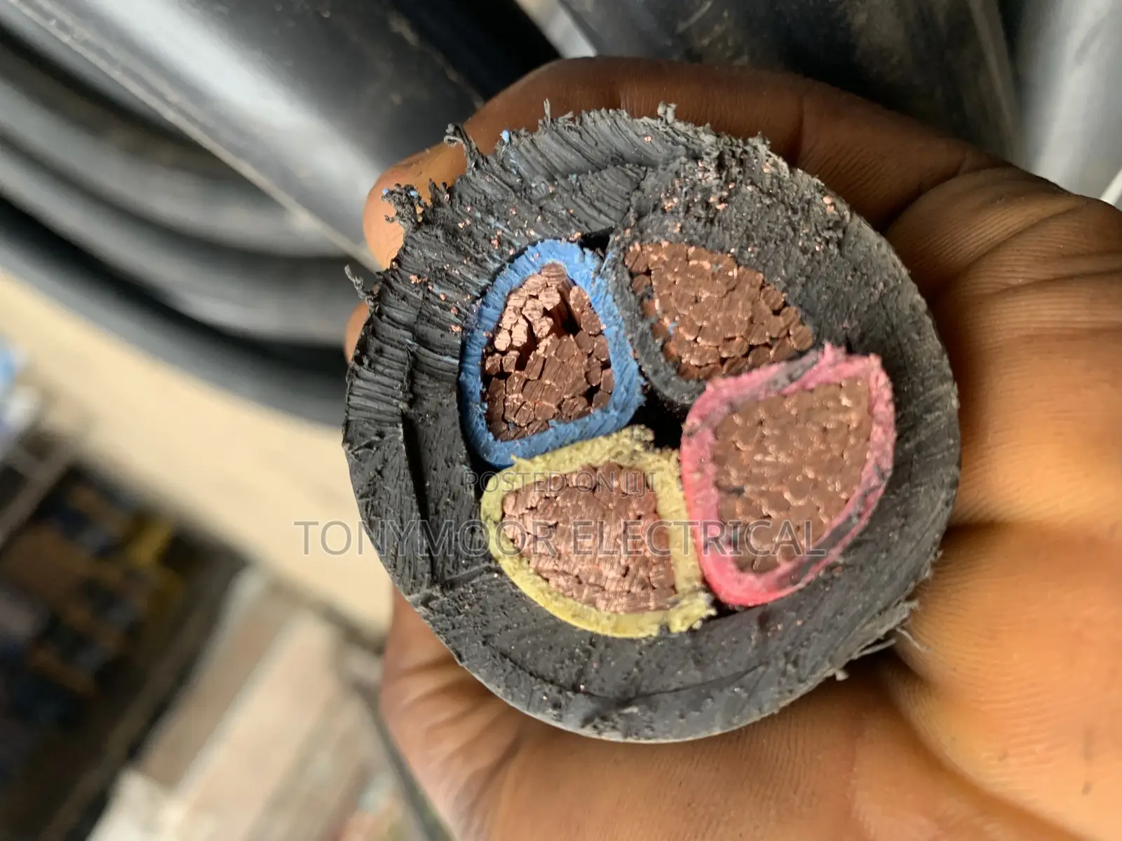 150mm 4core PVC PVC Cable Coleman