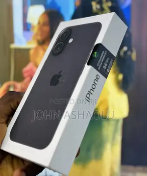 New Apple iPhone 16 Plus 128 GB Black