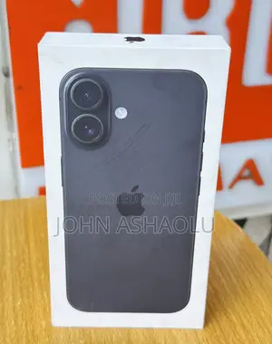 New Apple iPhone 16 256 GB Black
