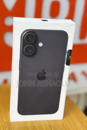 New Apple iPhone 16 Plus 256 GB Black