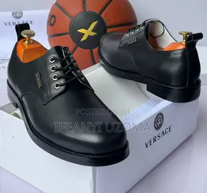 Versace Classic Black Luxury Corporate Shoe
