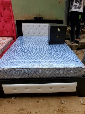 4 and Half by 6 Wooden Bedframe.