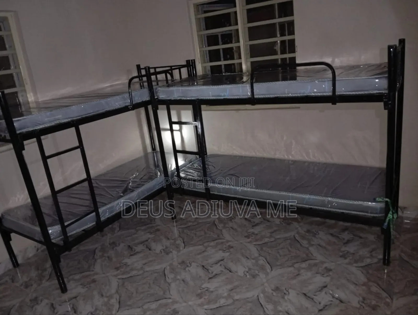 6 by 3 Detachable Double Bunk Beds for Workers