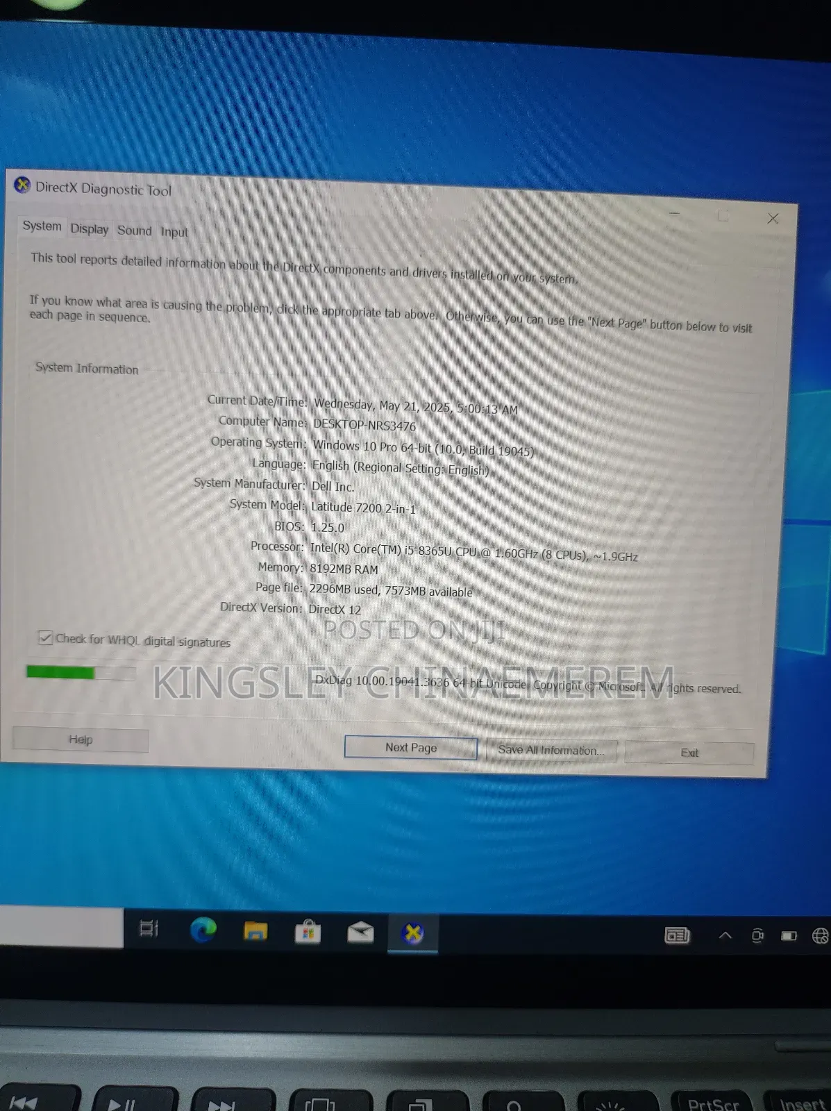 Laptop Dell Latitude 7212 8GB Intel Core I5 SSD 256GB