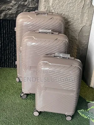 Brown Unbreakable Luggage