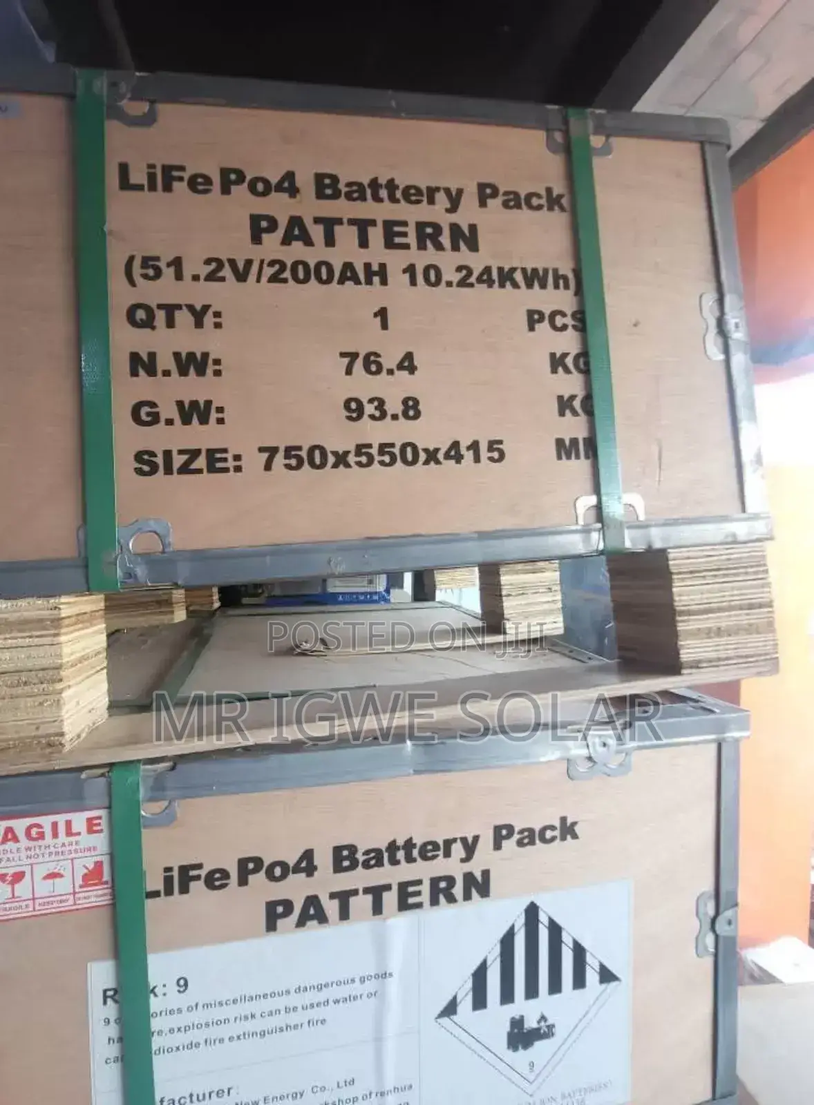 10kwh 51.2v Pattern Lithium Battery