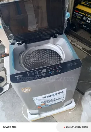 Bruhm Turkish Inverter Authomatic Washing Machine 8kg 2.5mm Moto