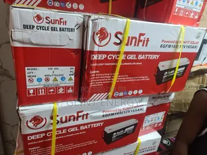 163ah 12v Sunfit Gel Battery