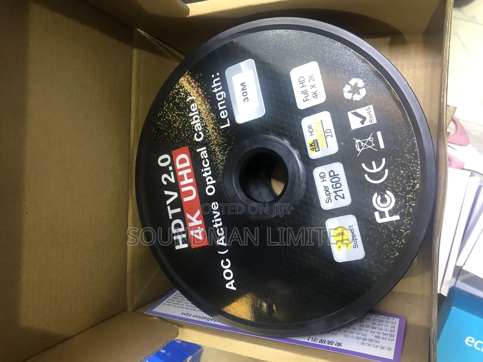Fibre Optic Hdmi Cable 30m