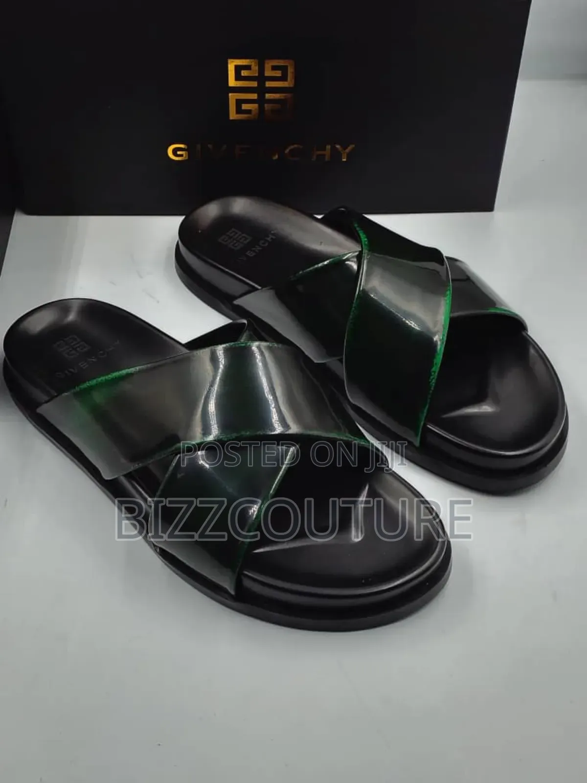 Original Givenchy Leather Slippers Available In Store
