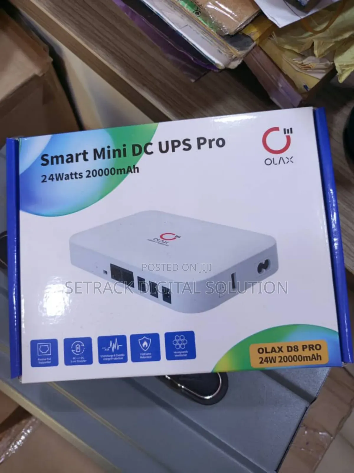 Olax Smart Mini Dc Ups Pro 24watts 20000mah