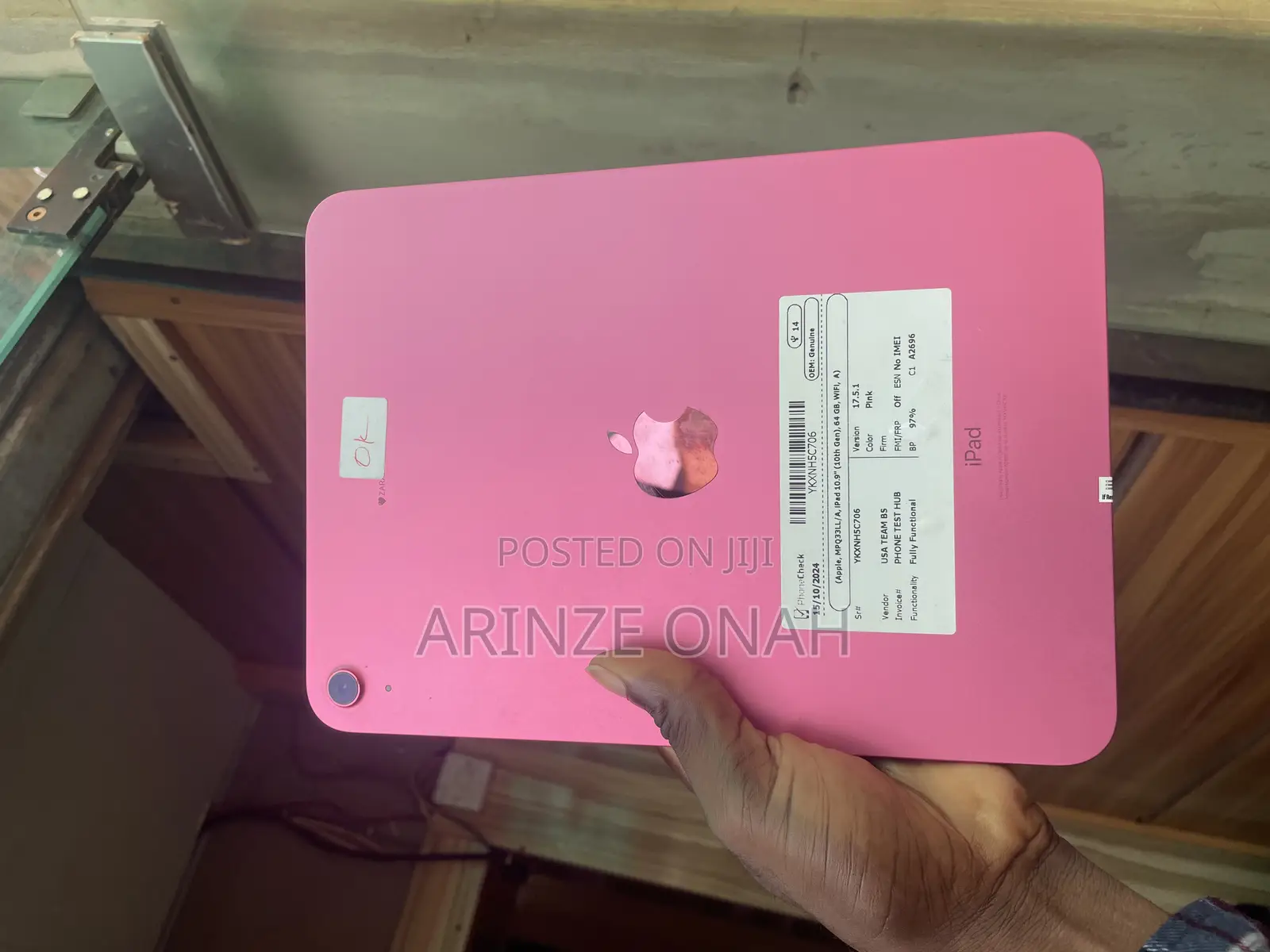 Apple iPad (2022) 64 GB Pink