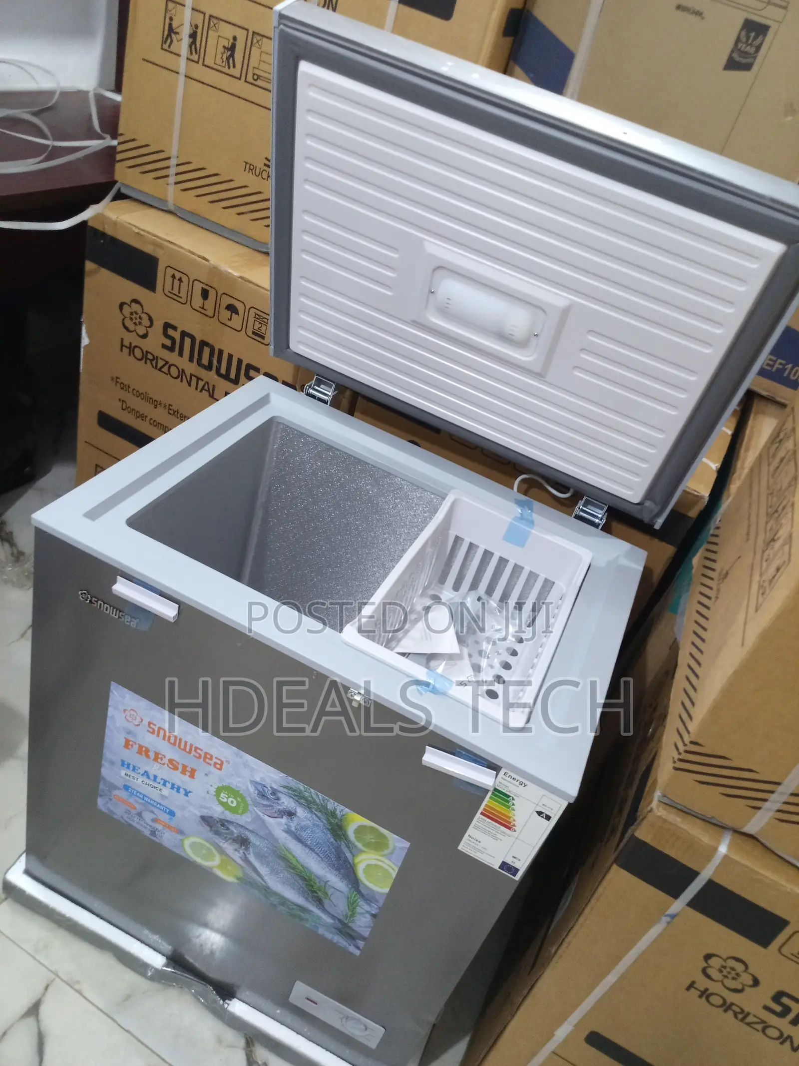 Snowsea Bd-178 Deep Freezer - 130 Liter Horizontal Model