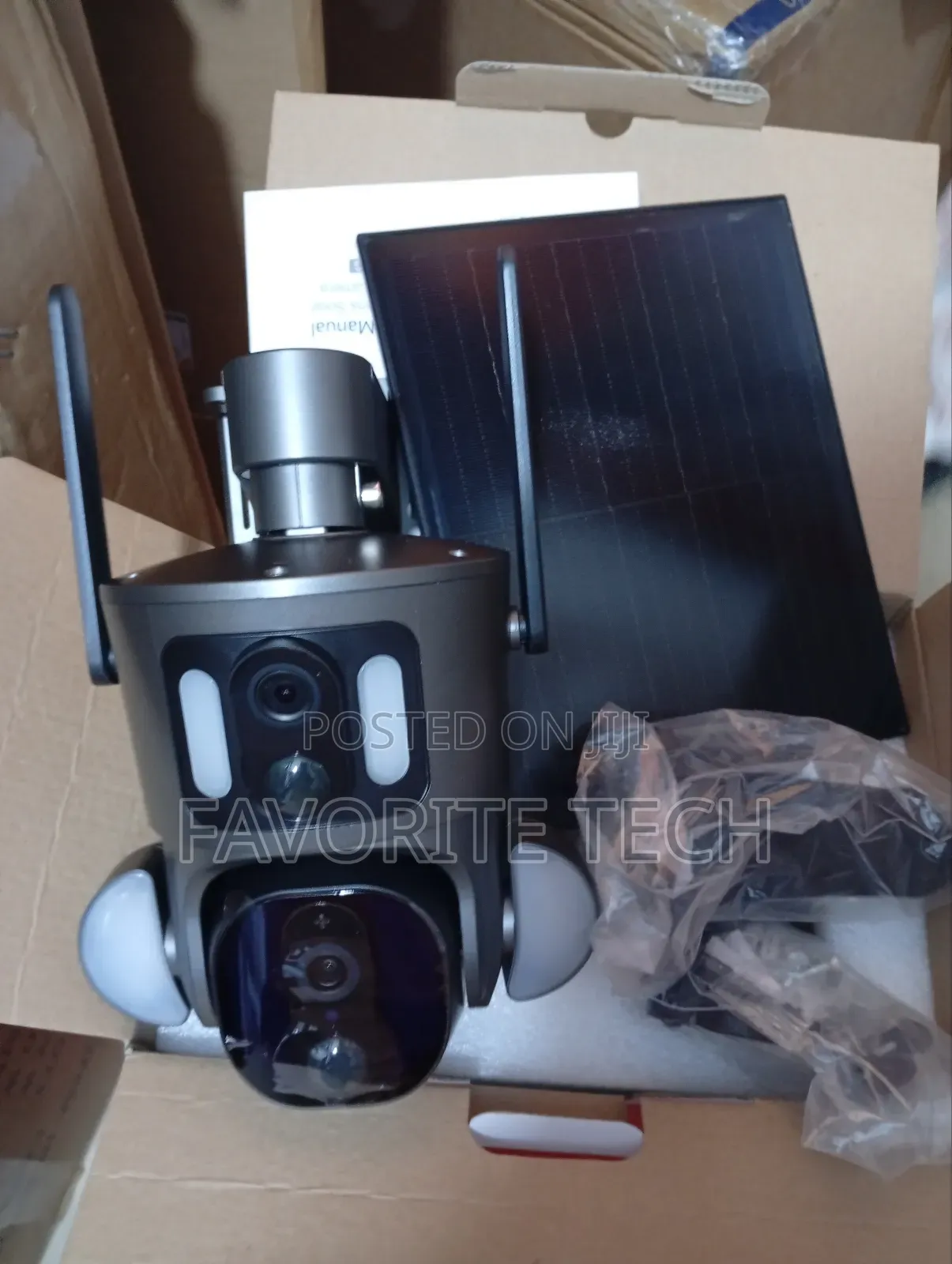Ubox 4g Solar PTZ Security Camera