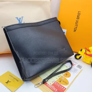 Men's Luxury Handbag. Gift Idea for Father's Day Comes Boxed