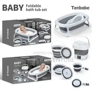 7in1 Foldable Bathtub Set With Washing Machine Bathtub Bowl