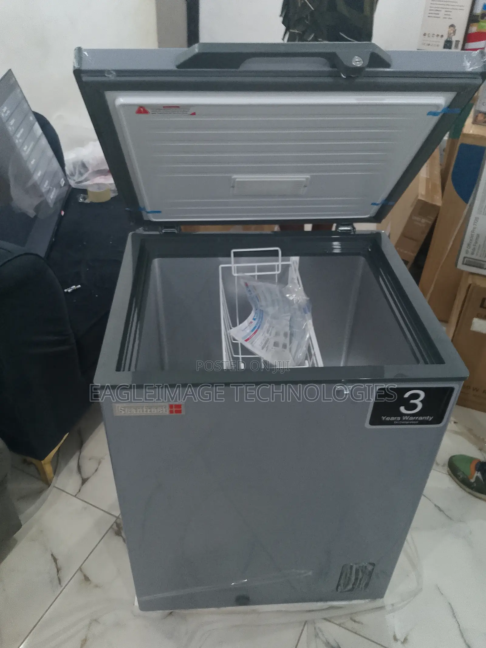 Scanfrost Sfl151eco Freezer- Qiuet Efficient Operation