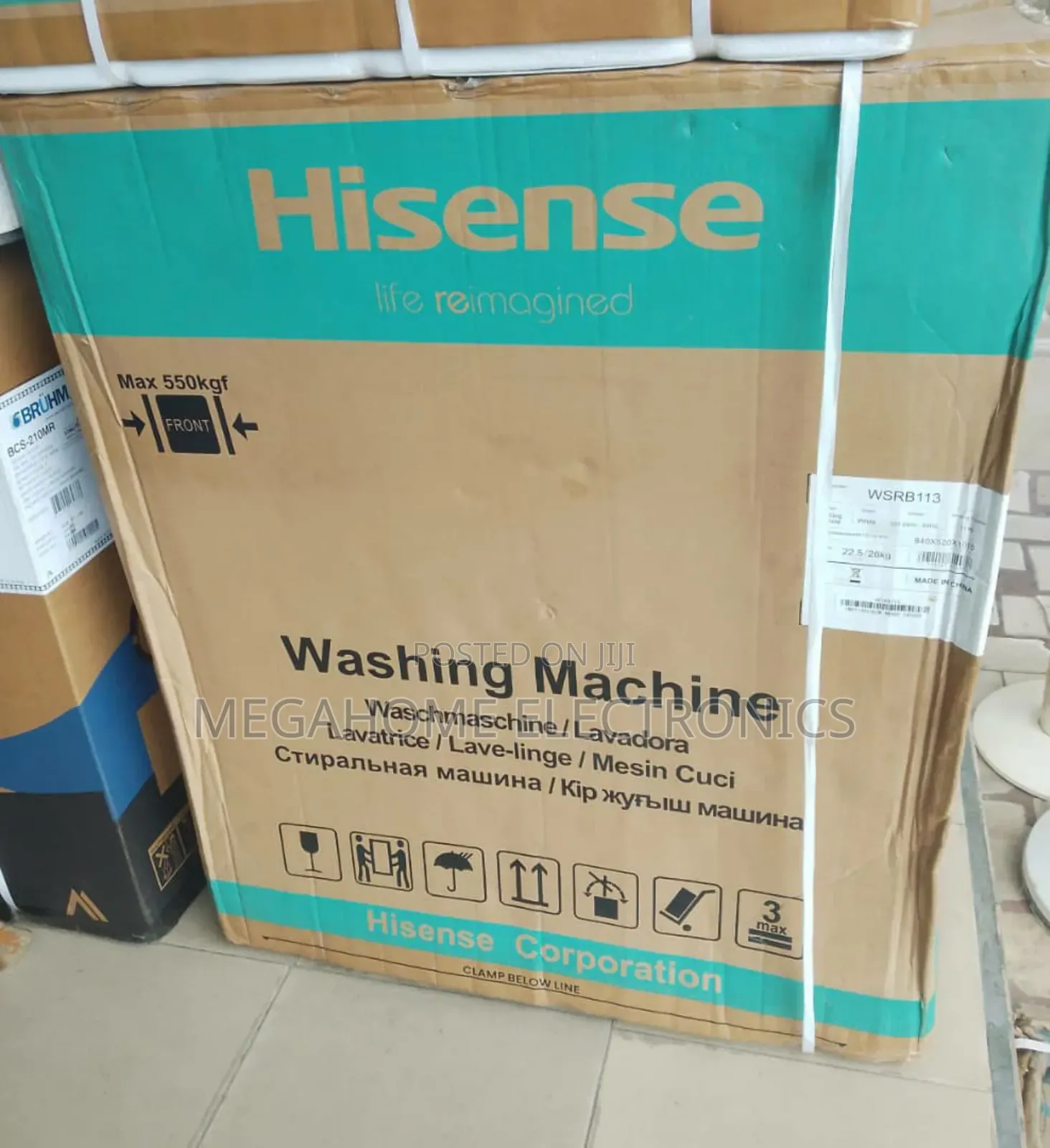Hisense Washing Machine 113