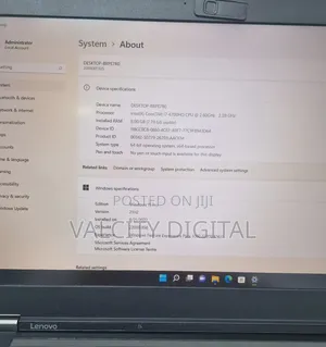 Laptop Lenovo ThinkPad P50 8GB Intel Core i7 SSD 256GB
