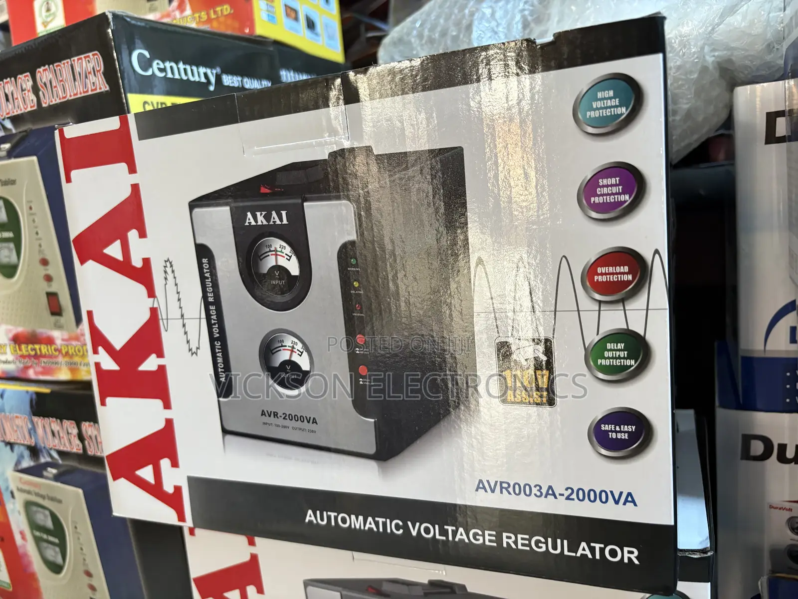 Akai 2000w Stabilizer Brand New