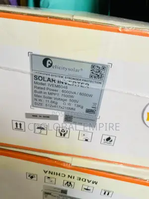 6kva Felicity Hybrid Inverter 48v