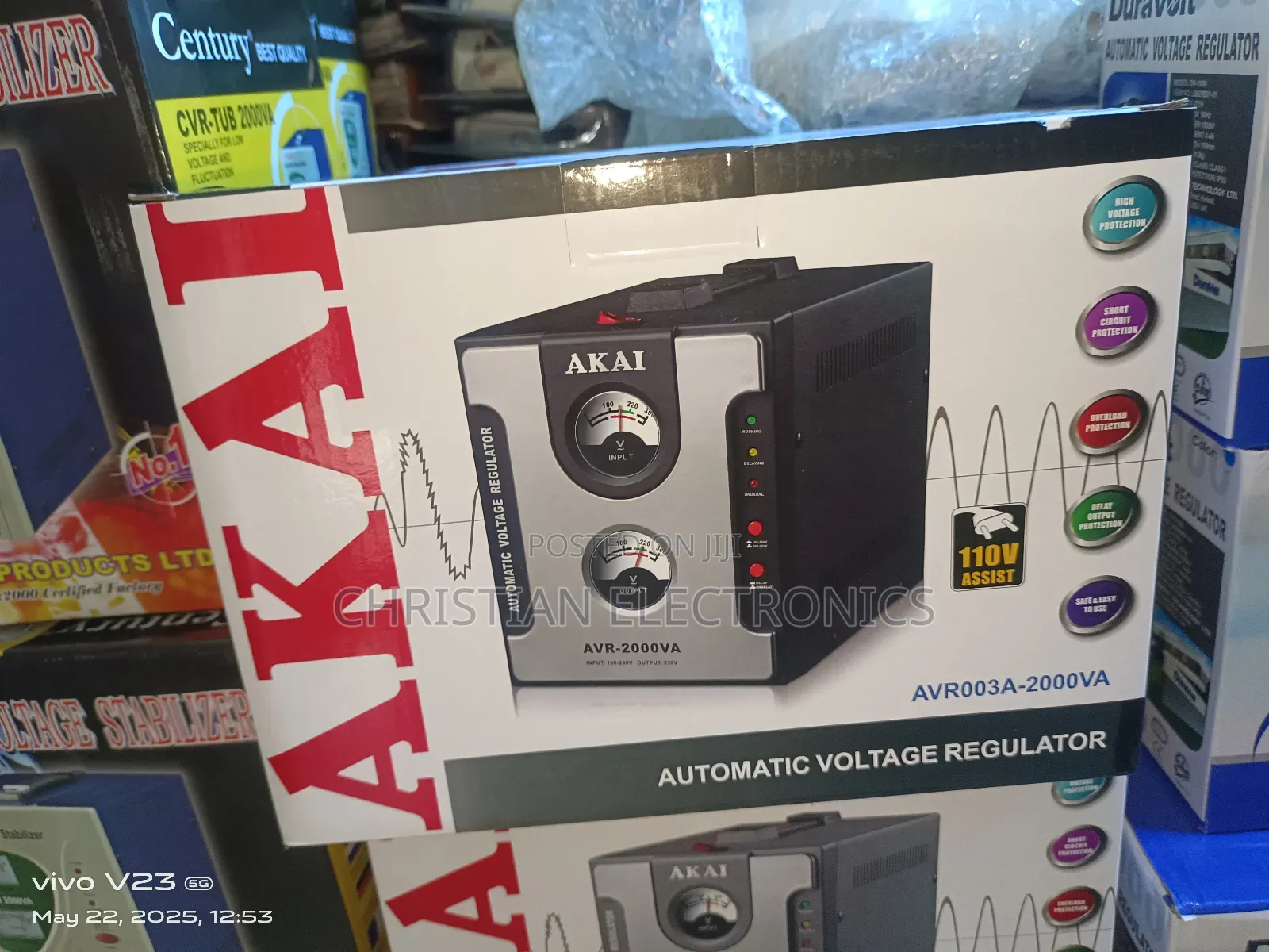 Akai 2000w Stabilizer Brand New