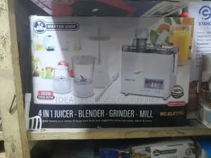 Master Chef 4 in 1 Juicer, Grinder , Grill and Mill