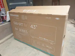 Complete Hisense 43" Smart Tv With Warranty
