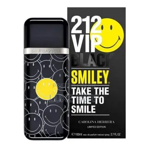 Photo - Carolina Herrera 212 Vip Black Smiley Edp 100ml  For Men