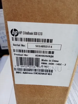 New Laptop HP EliteBook 830 16GB Intel Core i5 SSD 256GB