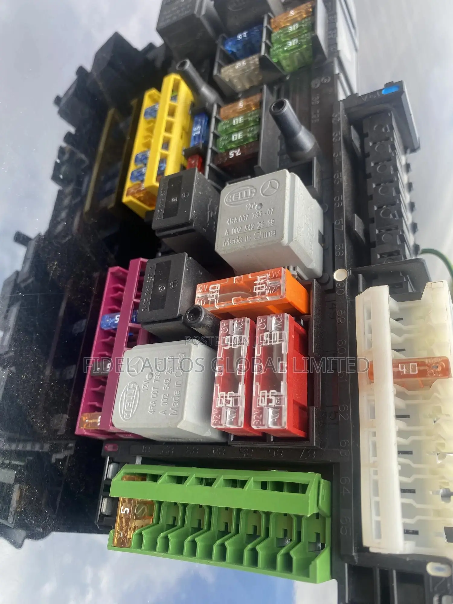 E350 Back Fusebox